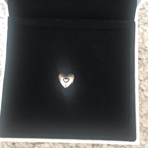 Pandora - Anniversary Charm - Silver & 14k Gold - Picture 4 of 6